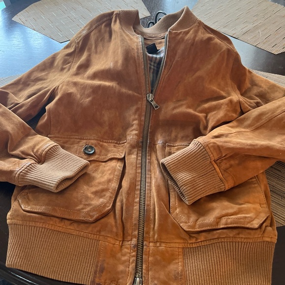 Brooks Brothers vintage Brown Bomber Jacket small